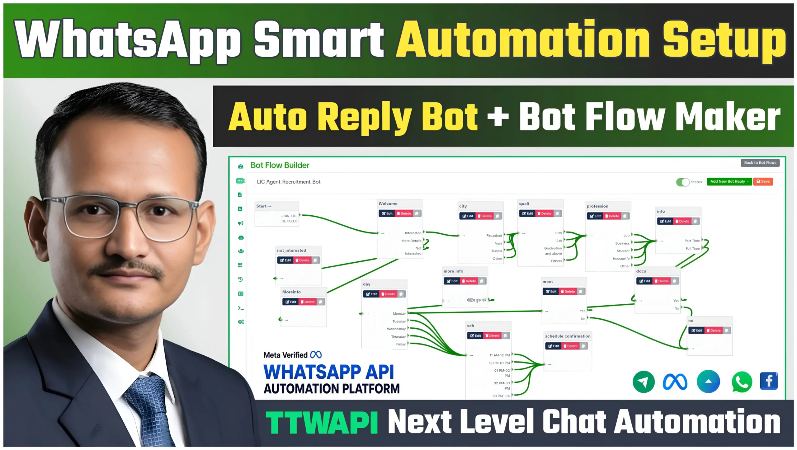 Bot Flow Builder