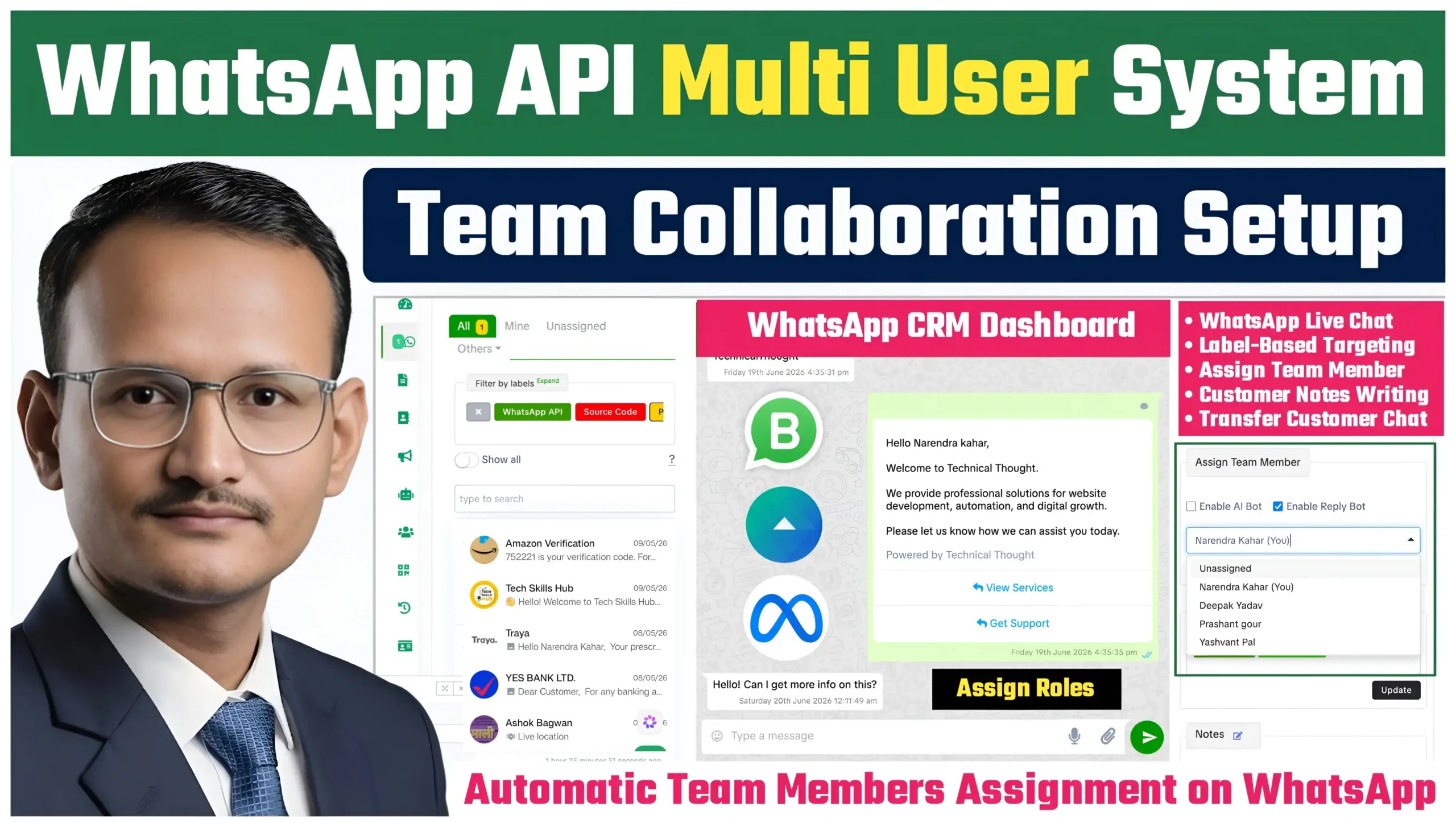 Assign Team Member